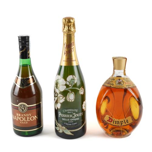 A BOTTLE PERRIER JOUET BELLE EPOQUE VINTAGE CHAMPAGNE 1999 (3)