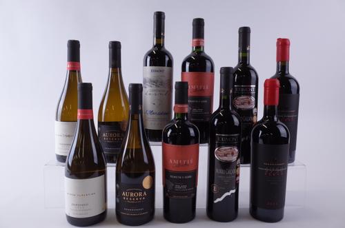 SEVEN BOTTLES BRAZILIAN RED AND FOUR WHITE WINE