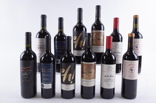 TWELVE BOTTLES ARGENTINIAN RED WINE