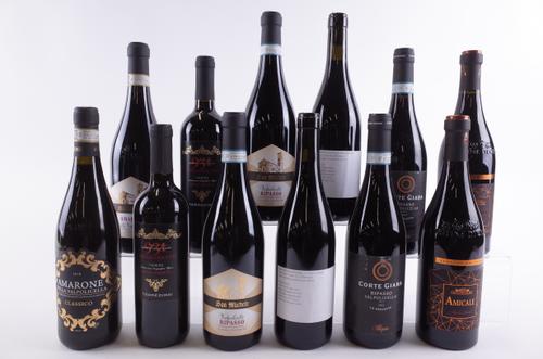 TWELVE BOTTLES ITALIAN RED WINE