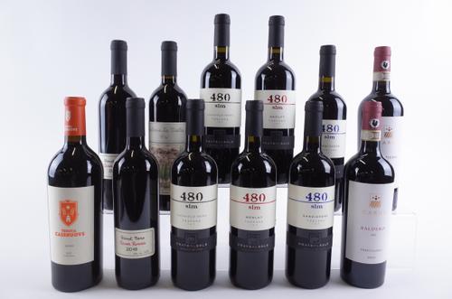TWELVE BOTTLES ITALIAN RED WINE