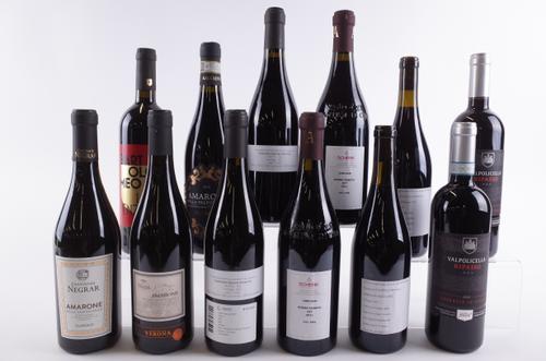 TWELVE BOTTLES ITALIAN RED WINE