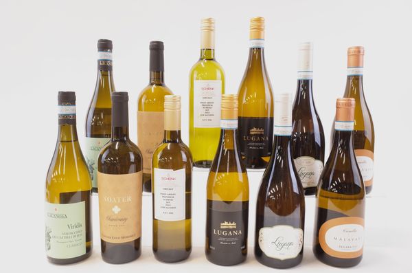 TWELVE BOTTLES ITALIAN WHITE WINE