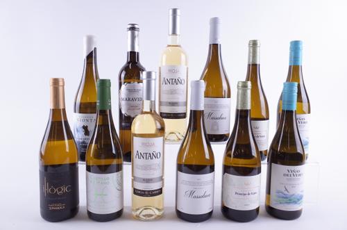 TWELVE BOTTLES SPANISH WHITE WINE