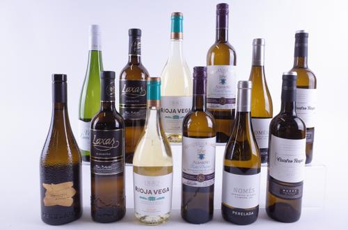 TWELVE BOTTLES SPANISH WHITE WINE