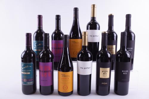 TWELVE BOTTLES SPANISH RED WINE