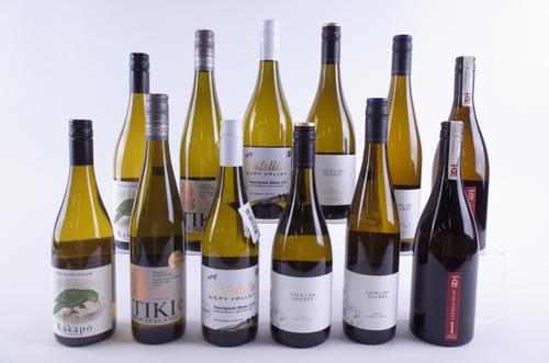 TWELVE BOTTLES NEW ZEALAND WHITE WINE