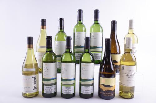 TWELVE BOTTLES JAPANESE WHITE WINE