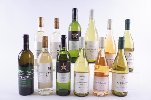 TEN BOTTLES JAPANESE WHITE AND TWO ORANGE WINE
