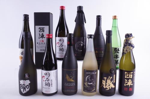 TWELVE BOTTLES JAPANESE RICE WINE