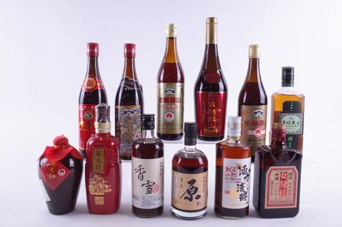 TWELVE BOTTLES JAPANESE RICE WINE