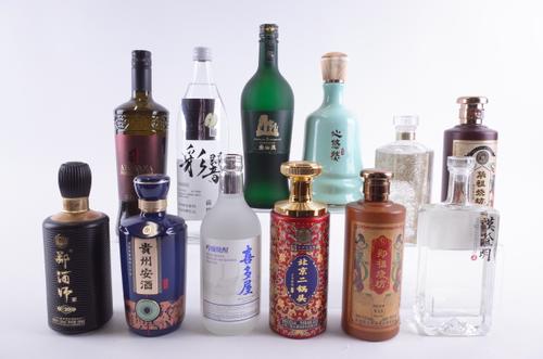 TWELVE BOTTLES SHOCHU AND BAIJIU