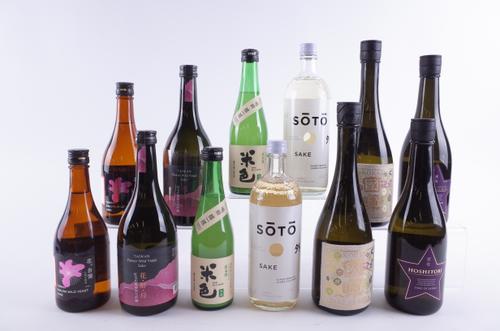 TWELVWE BOTTLES JAPANESE RICE WINE