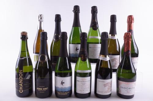 TWELVE BOTTLES SPARKLING WINE