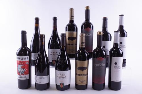 TWELVE BOTTLES PORTUGUESE RED WINE