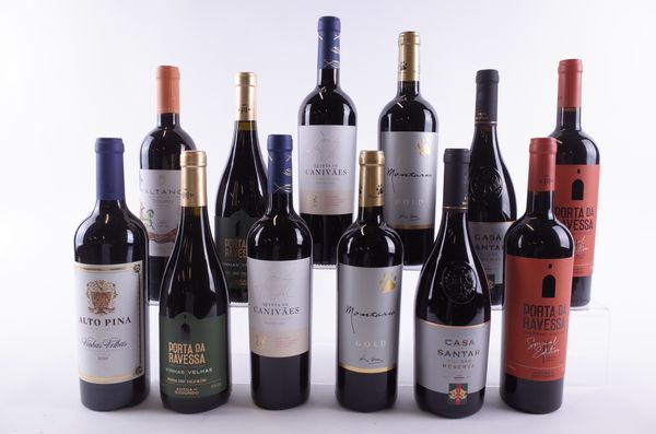 TWELVE BOTTLES PORTUGUESE RED WINE
