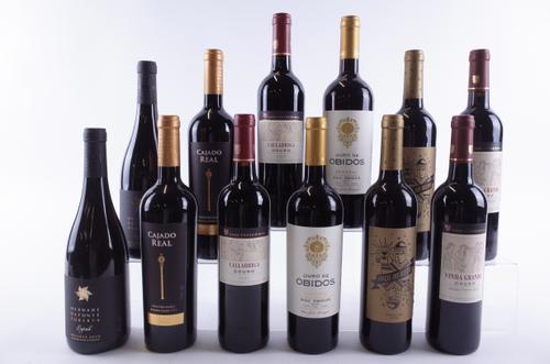 TWELVE BOTTLES PORTUGUESE RED WINE