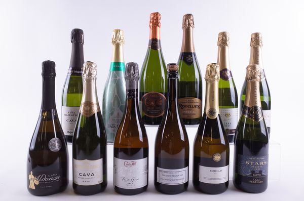 TWELVE BOTTLES CAVA