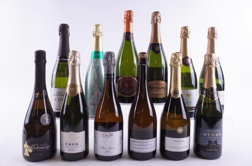 TWELVE BOTTLES CAVA