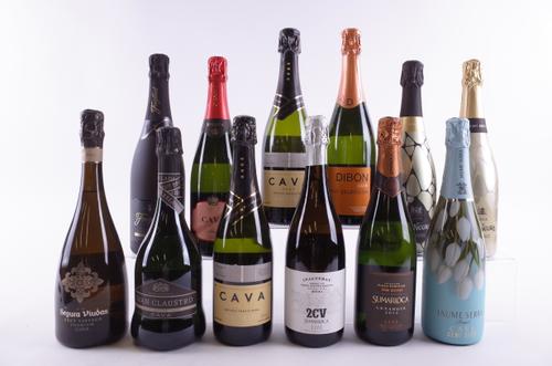 TWELVE BOTTLES CAVA