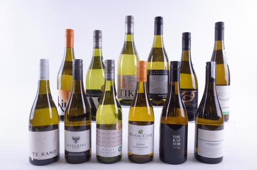 TWELVE BOTTLES NEW ZEALAND WHITE WINE