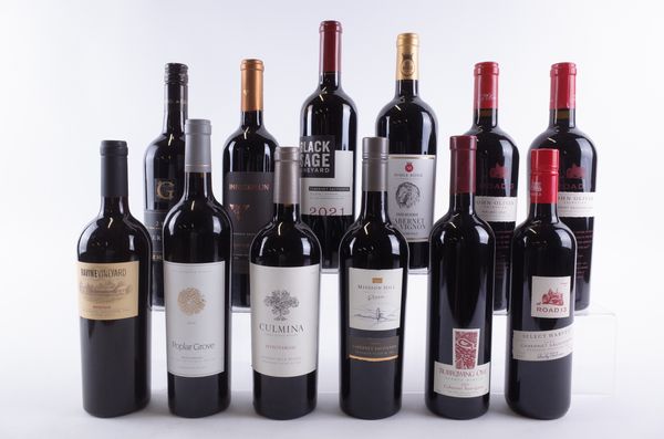 TWELVE BOTTLES CANADIAN RED WINE
