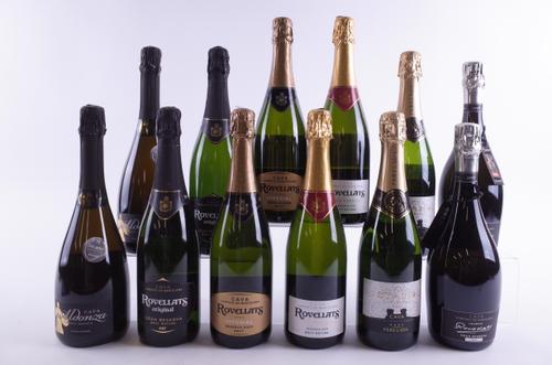 TWELVE BOTTLES CAVA