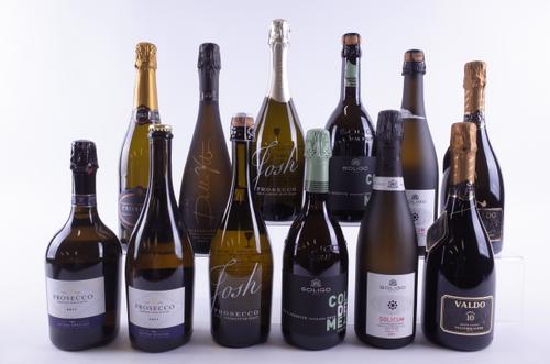 TWELVE BOTTLES PROSECCO