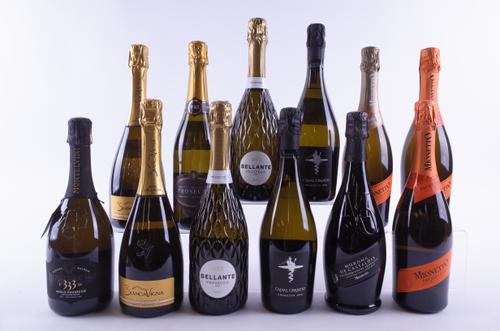TWELVE BOTTLES PROSECCO