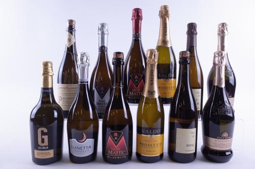 TWELVE BOTTLES PROSECCO