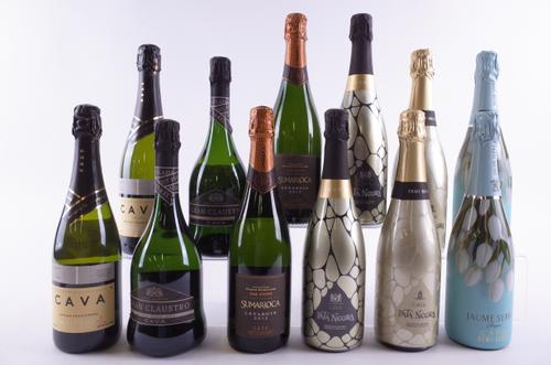 TWELVE BOTTLES CAVA