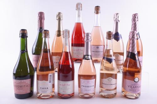 TWELVE BOTTLES ROSÉ SPARKLING WINE