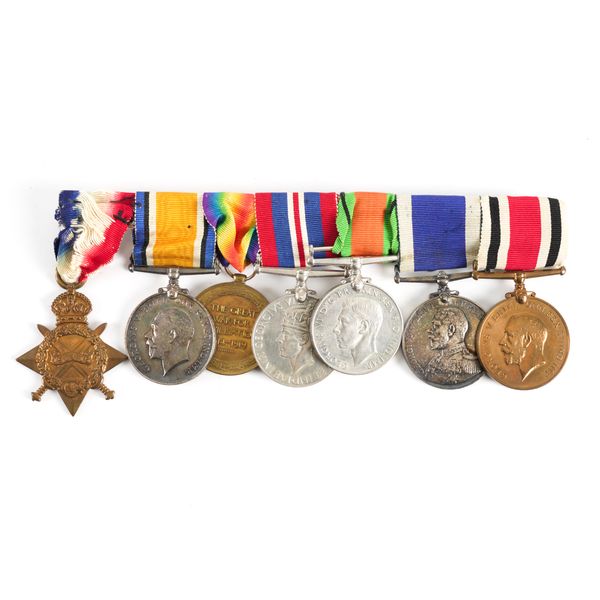 A GROUP OF SEVEN MEDALS TO DAVID SMITH ROYAL MARINES AND FURTHER ITEMS (QTY)