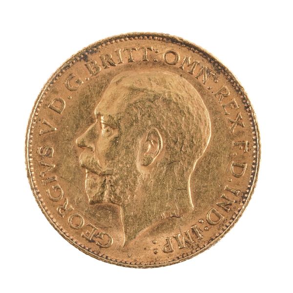 A GEORGE V HALF SOVEREIGN