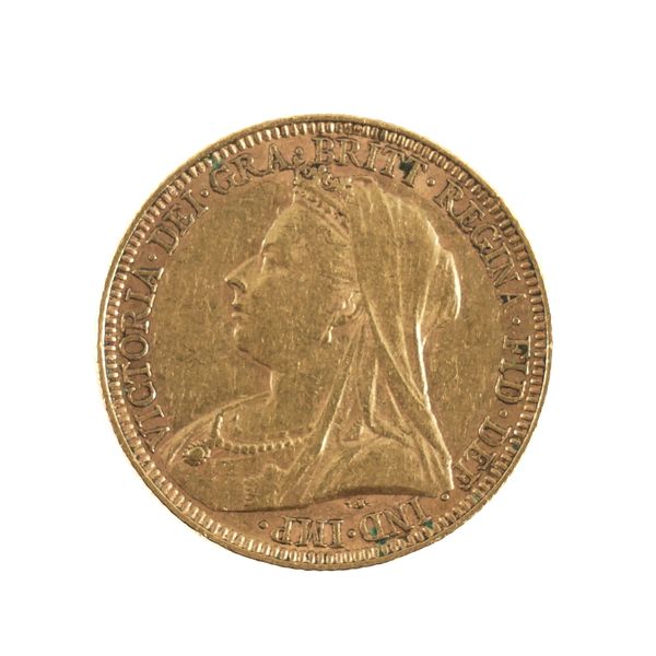 A VICTORIA OLD HEAD SOVEREIGN