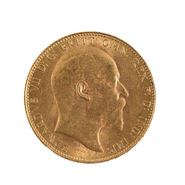 AN EDWARD VII SOVEREIGN