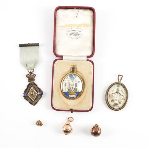 A COLLECTION OF SIX MASONIC ITEMS (6)