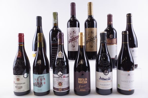 TWELVE BOTTLES FRENCH AND PORTUGUESE RED WINE