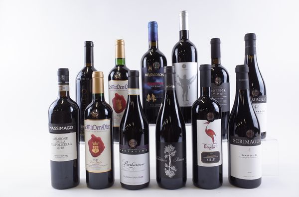 TWELVE BOTTLES ITALIAN RED WINE