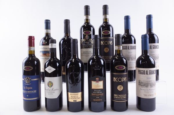 TWELVE BOTTLES BRUNELLO DI MONTALCINO