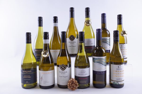 TWELVE BOTTLES AUSTRALIAN CHARDONNAY