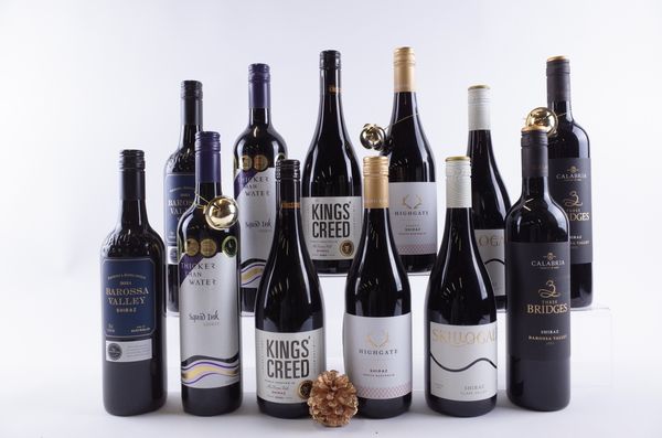 TWELVE BOTTLES AUSTRALIAN SHIRAZ