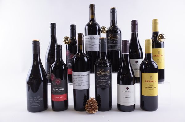 TWELVE BOTTLES AUSTRALIAN SHIRAZ