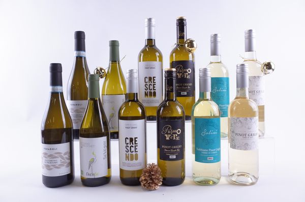 TWELVE BOTTLES ITALIAN WHITE WINE