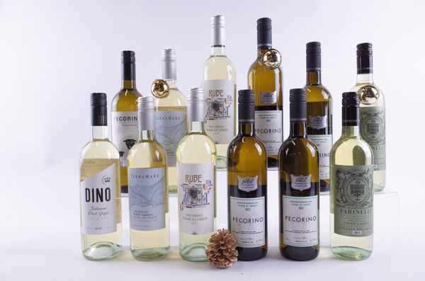 TWELVE BOTTLES ITALIAN WHITE WINE