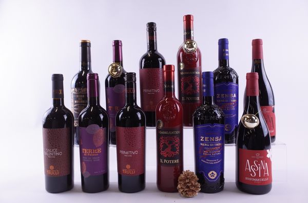 TWELVE BOTTLES ITALIAN RED WINE