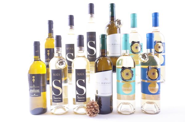 TWELVE BOTTLES ITALIAN WHITE WINE