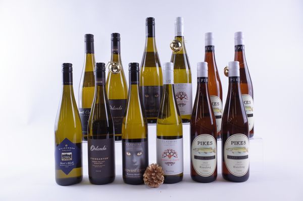 TWELVE BOTTLES AUSTRALIAN RIESLING