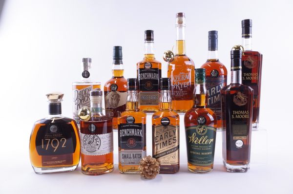 TWELVE BOTTLES AMERICAN WHISKEY