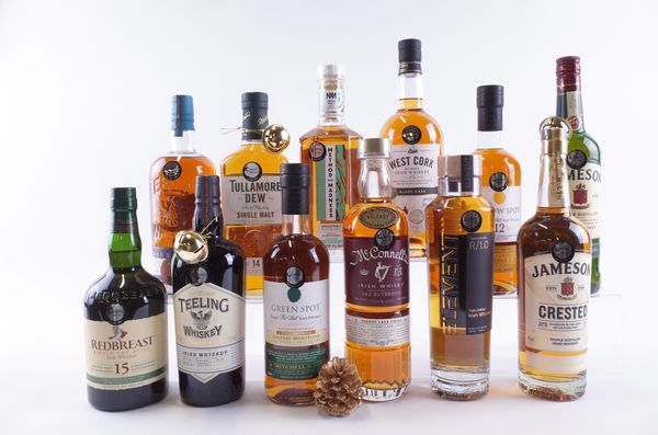 TWELVE BOTTLES IRISH WHISKEY